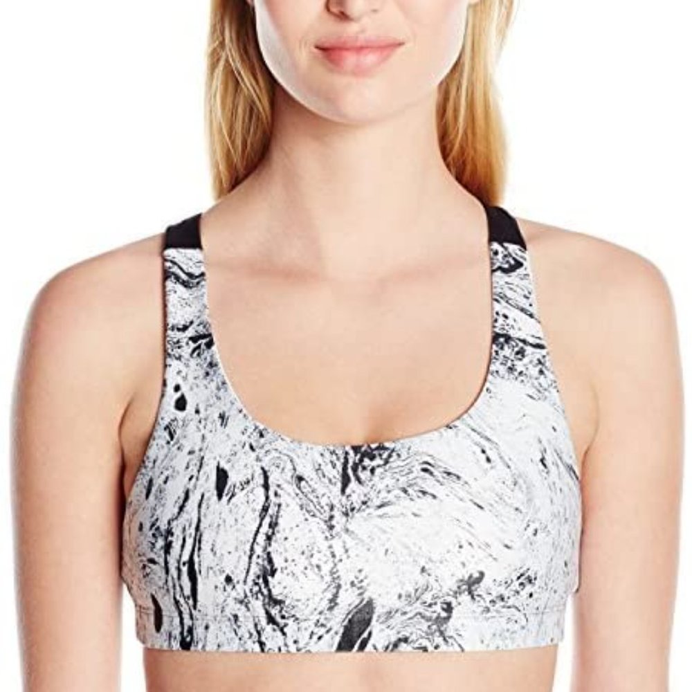 Koral marble sports bra